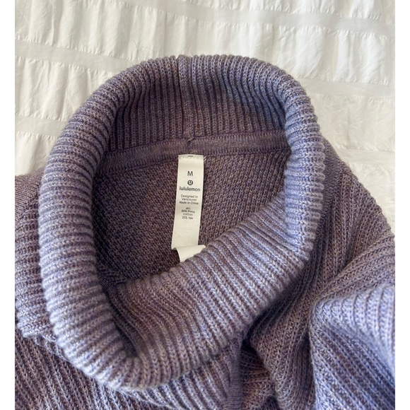 Lululemon - Turtleneck Purple Sweater - Picture 3 of 3